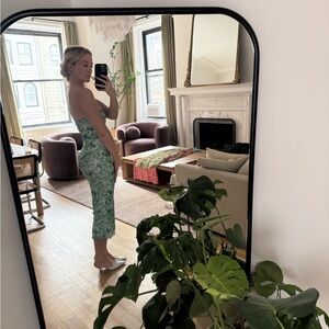 Showpo Mint and Cream Dress